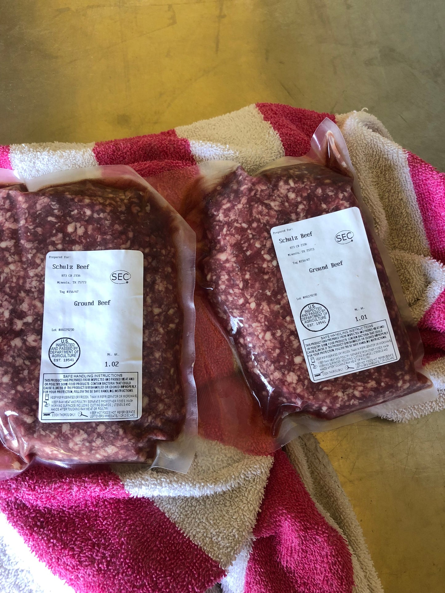 Ground Beef $7.99 per pound